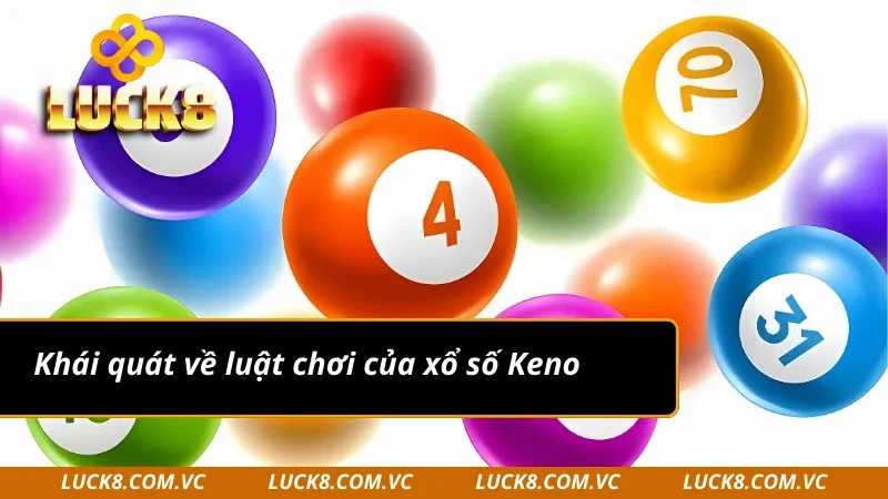 Luật chơi xổ số Keno đơn giản